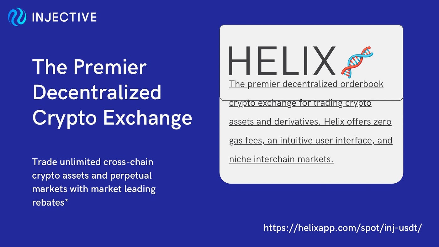 Helix: Revolutionizing Crypto Trading with Zero Gas Fees and Niche  Interchain Markets” | by Olafundzriche | Medium