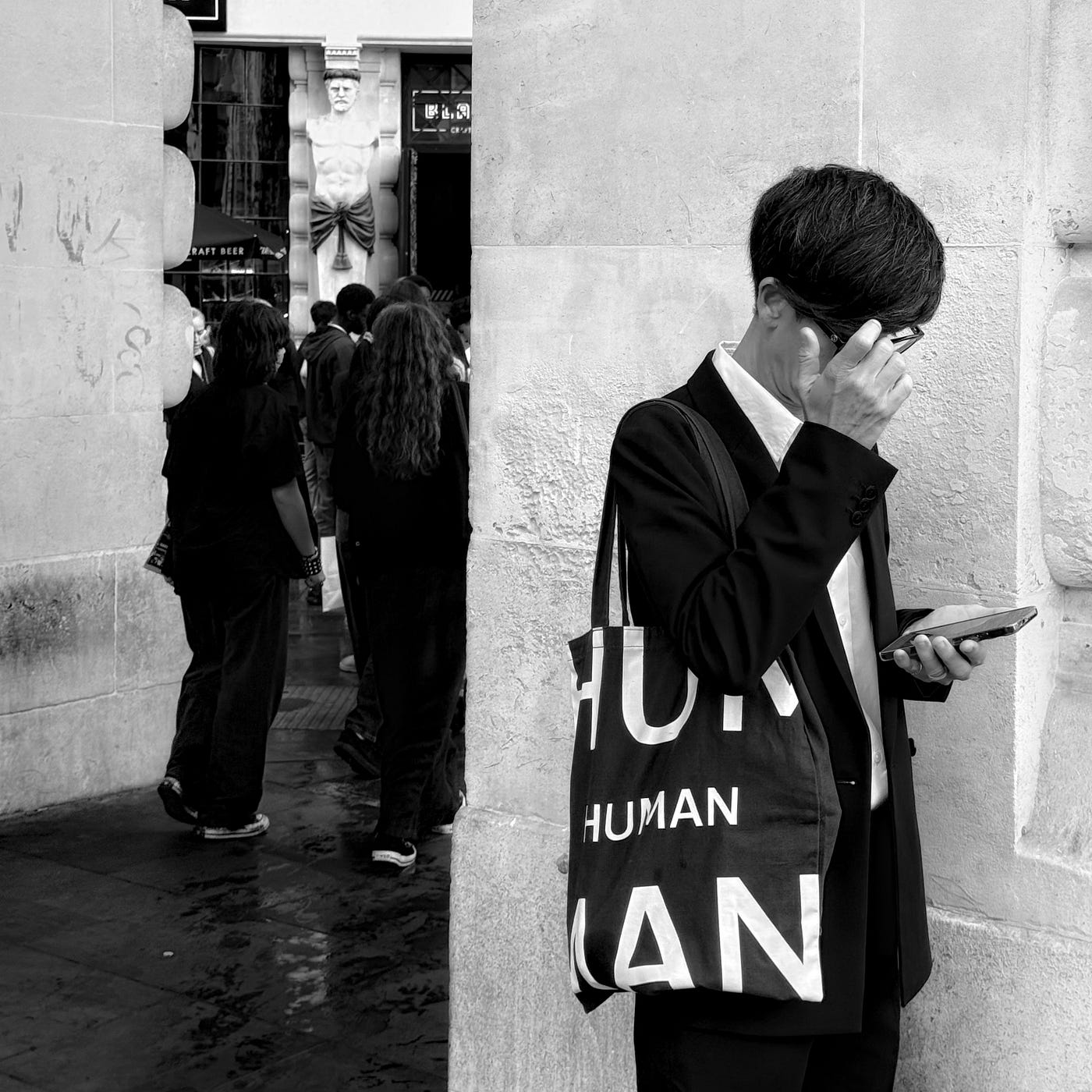 The Word Says Human. The Posture Says Look Again.