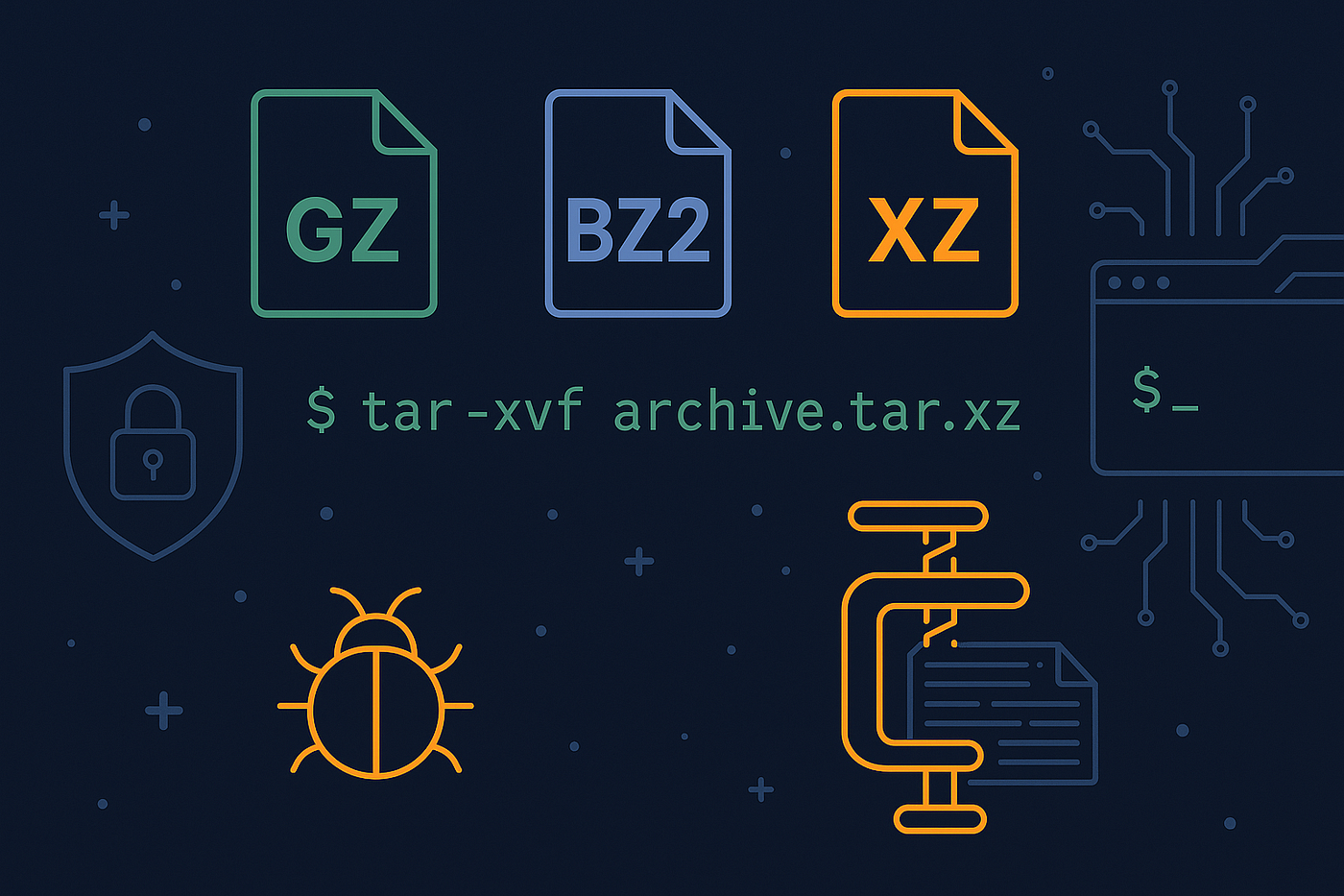 Gzip vs Bzip2 vs XZ. Ever wondered what the real difference… | by