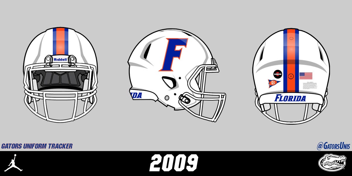 Florida vs. Tennessee: Gators wearing new white helmets, all-white