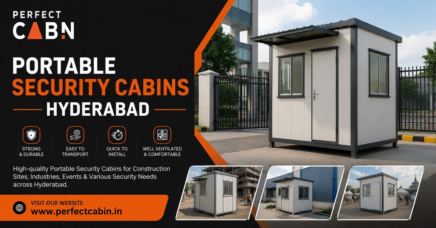 What Are the Latest Trends in Portable Security Cabins Hyderabad Manufacturing Today?