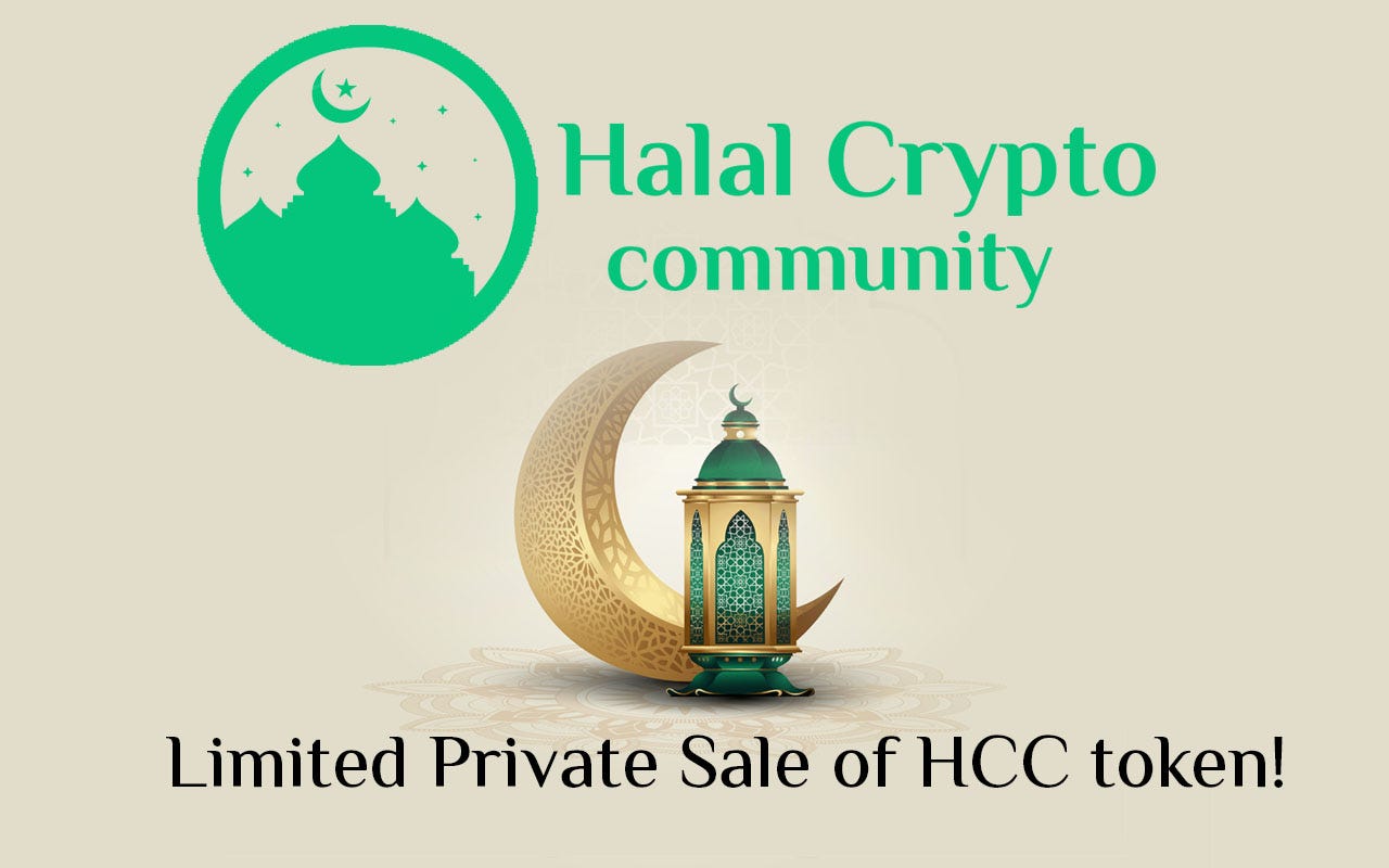 The limited private sale of the HCC token is your best investment  opportunity! | by Halal Crypto Community | Medium