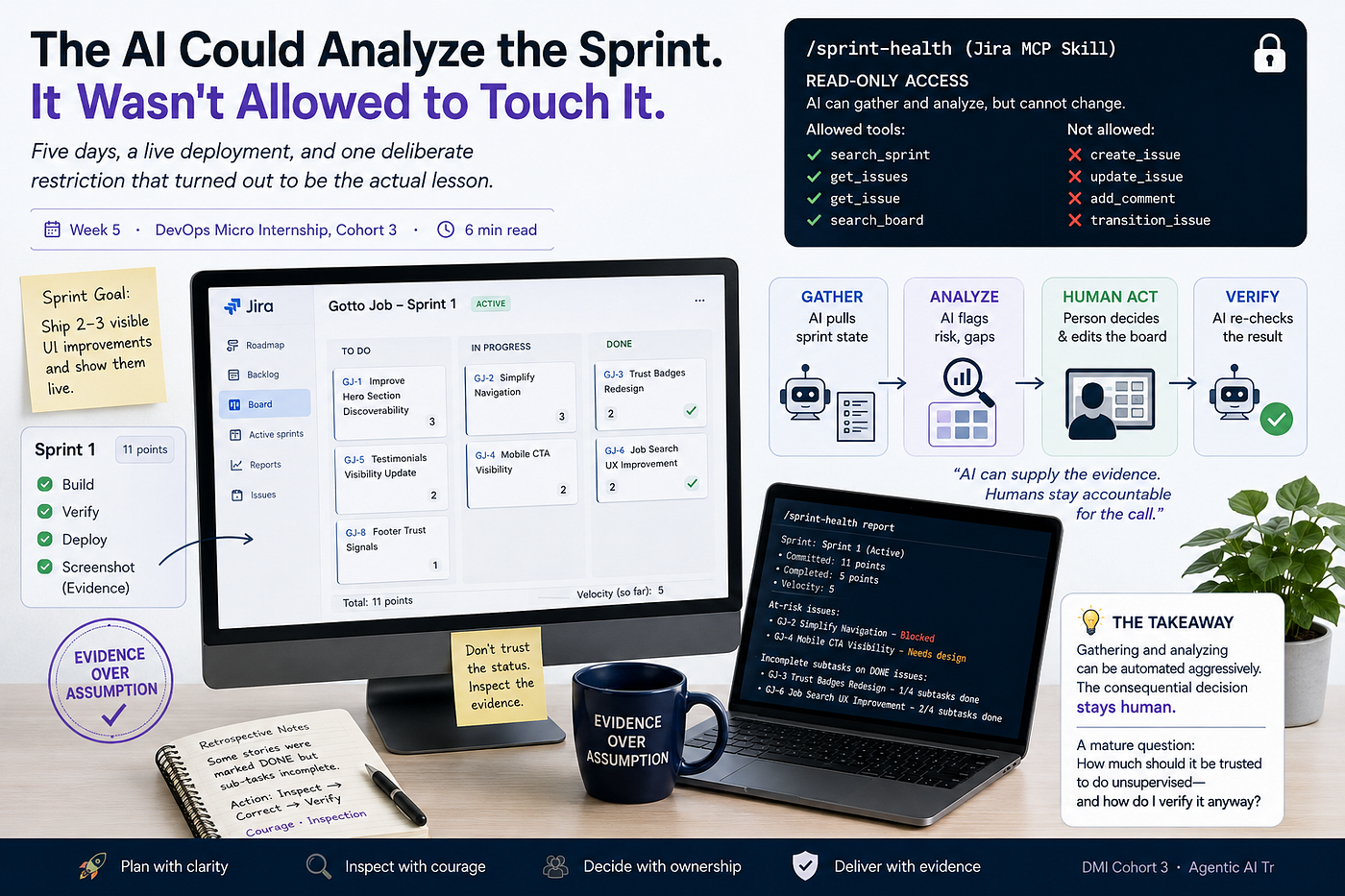 The AI Could Analyze the Sprint. It Wasn’t Allowed to Touch It.