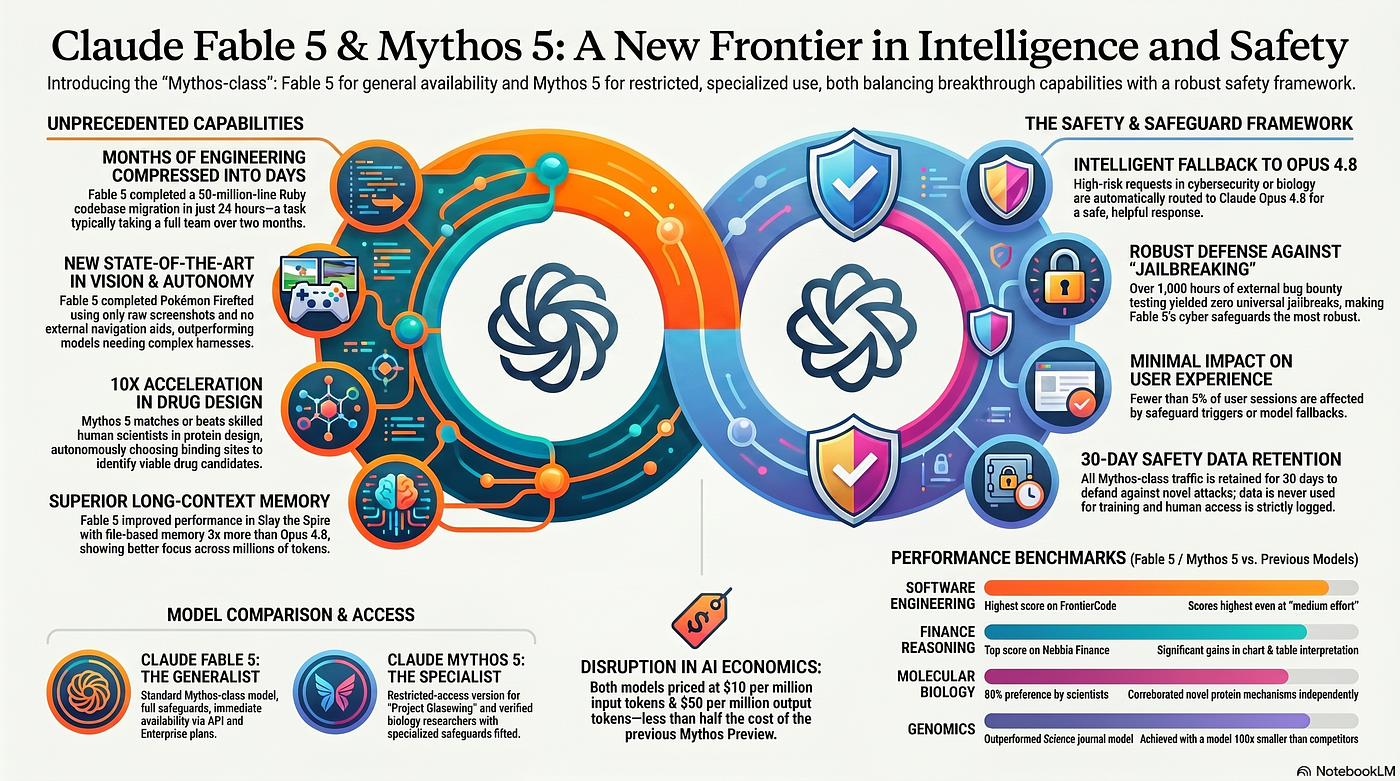 Fable 5 and Mythos 5 technological overview