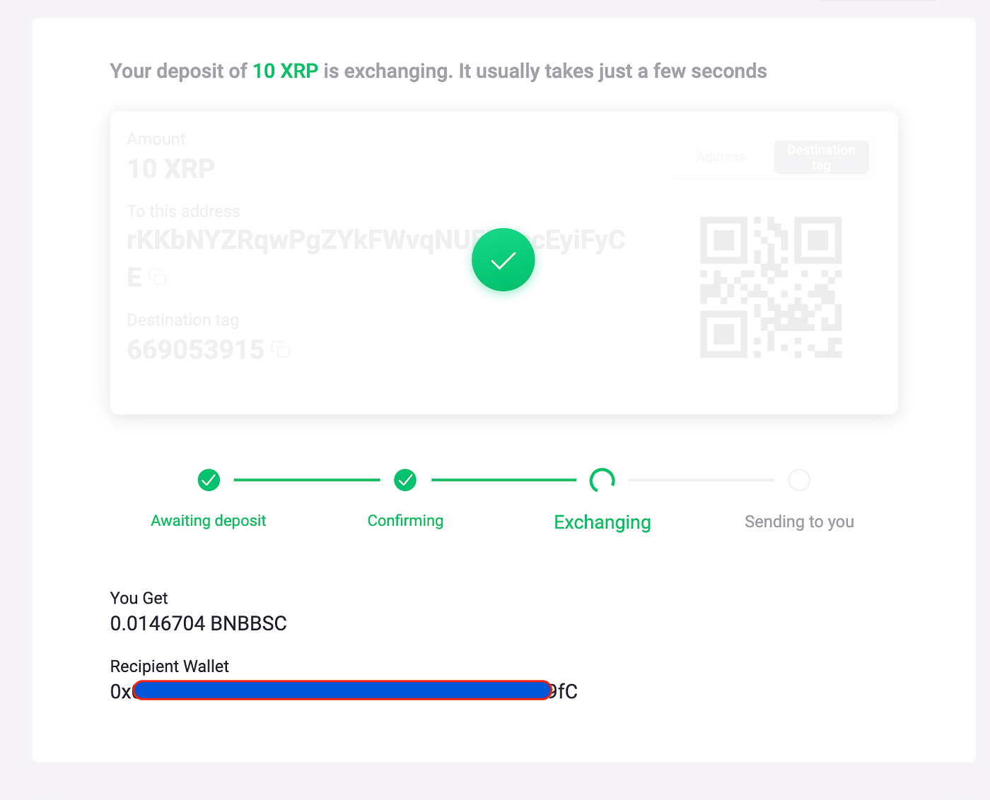 HOW TO SEND XRP FROM LUNO & CONVERT TO BNB (BEP-20) IN METAMASK —  CHANGENOW.IO | by Kripto Malaysia | Medium