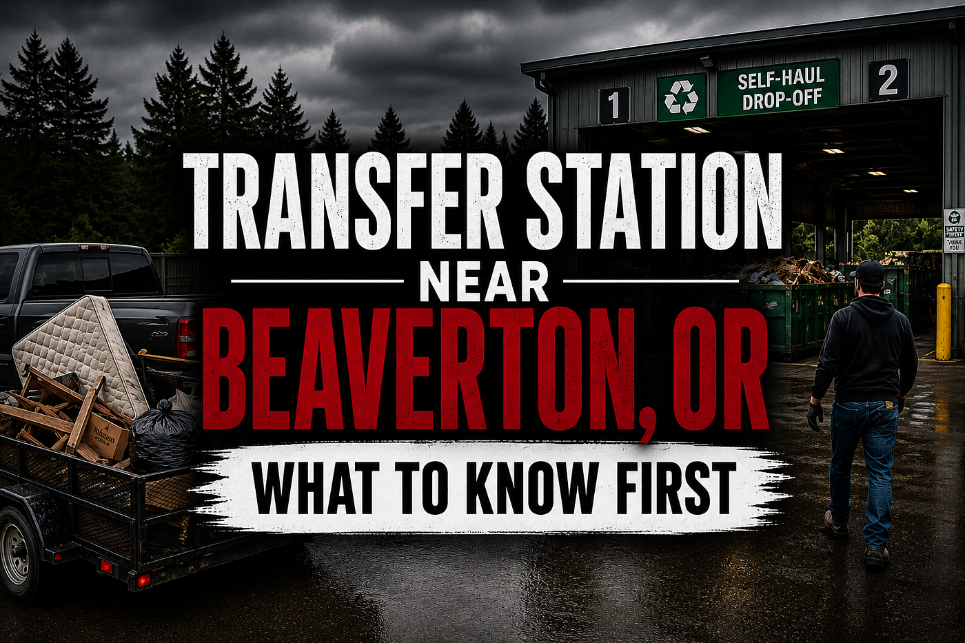 How to Choose the Right Transfer Station Near Beaverton and Avoid Common Disposal Mistakes