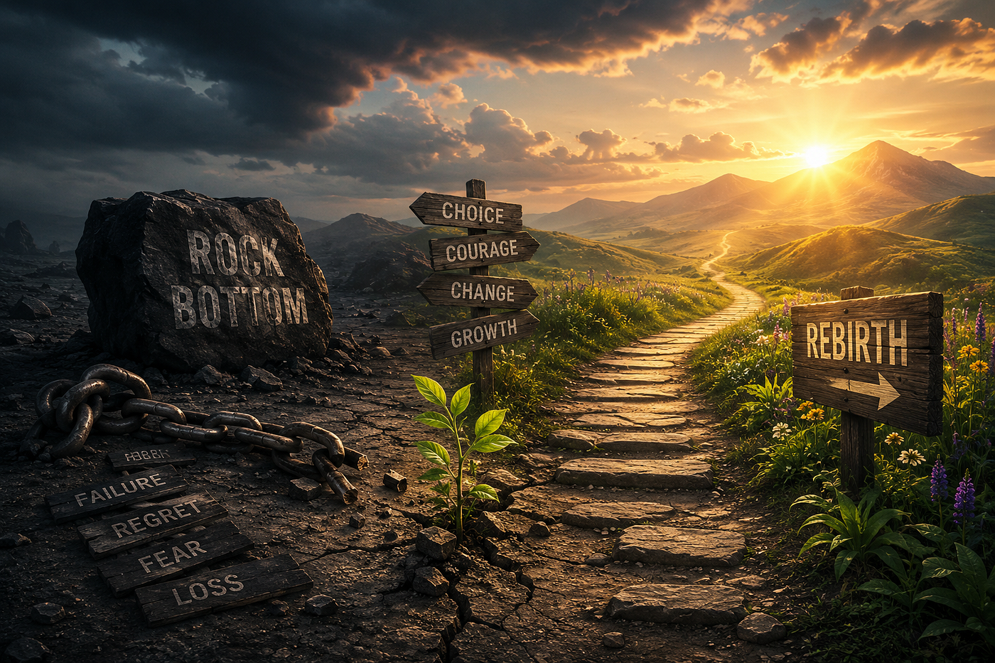 John Bonavia and the Journey Beyond Rock Bottom: Discovering the Strength to Begin Again
