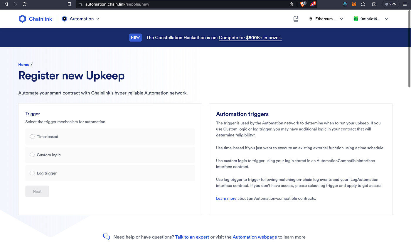Smart Contract Triggering with Chainlink Automation | by Joe | Web3 Writers  Guild | Medium