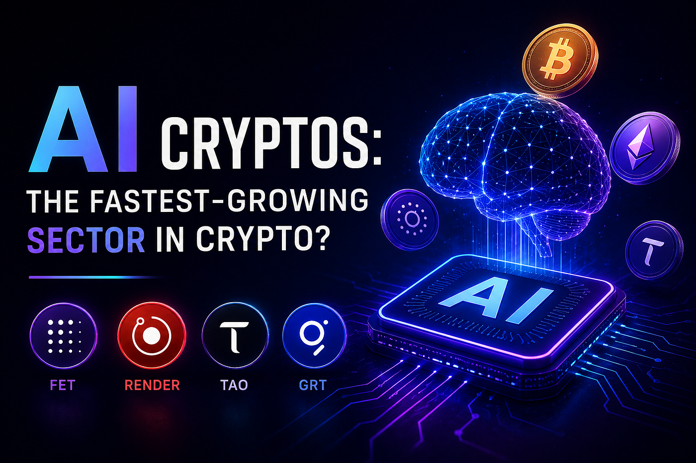 AI Cryptos: The Fastest-Growing Sector in Crypto?