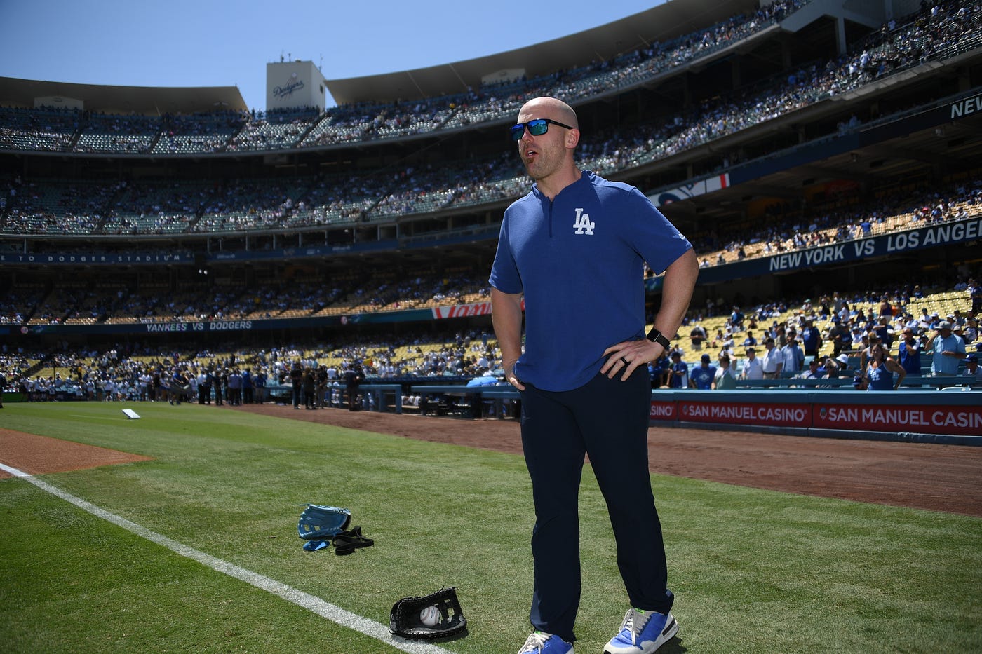 Dodgers' McDaniel creating workout plans for players — and fans — at home, by Rowan Kavner