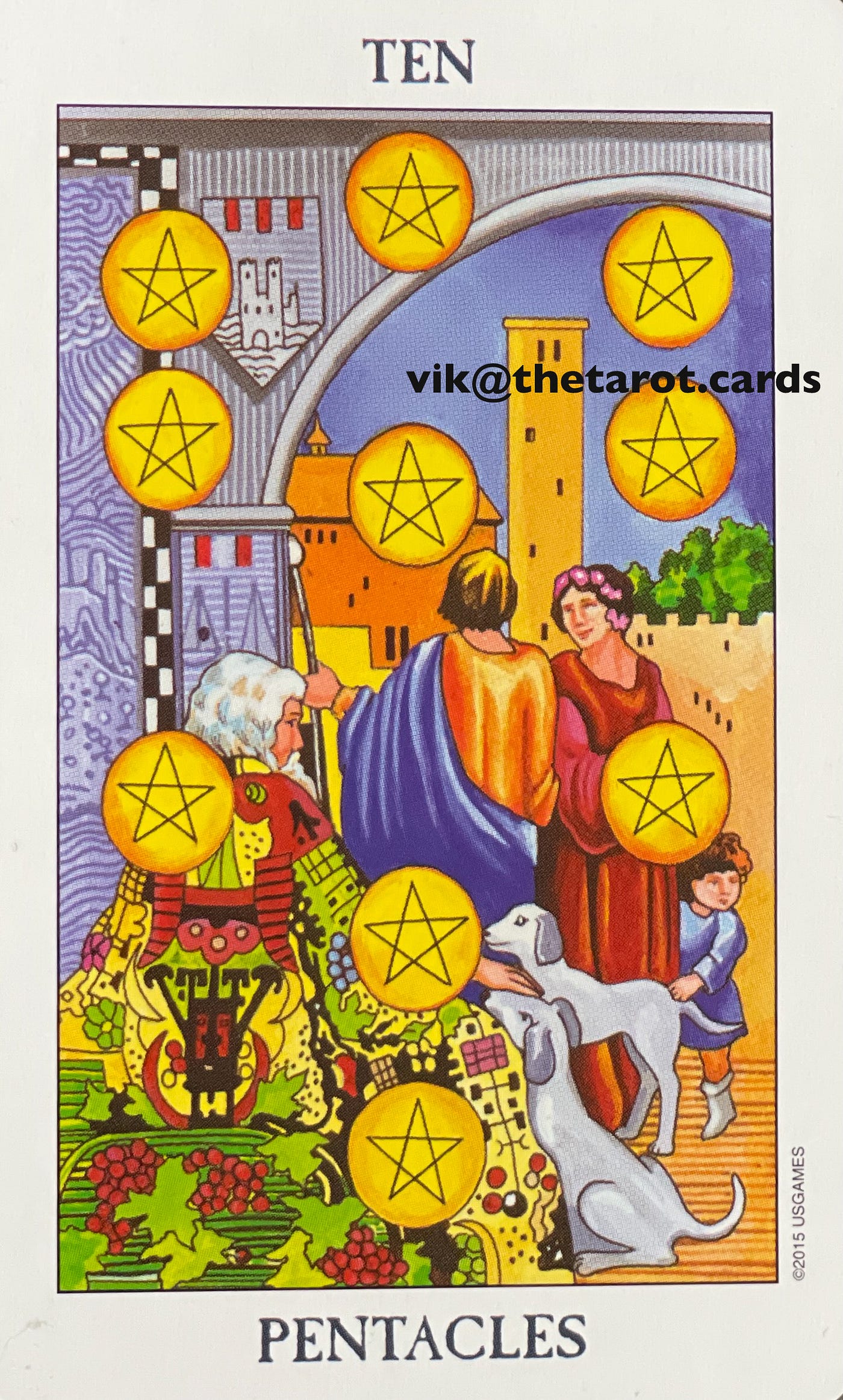 The Card of the Day: Ten of Pentacles | by Vivek Kumar (Vik) | The Tarot  Cards by Guru Ji