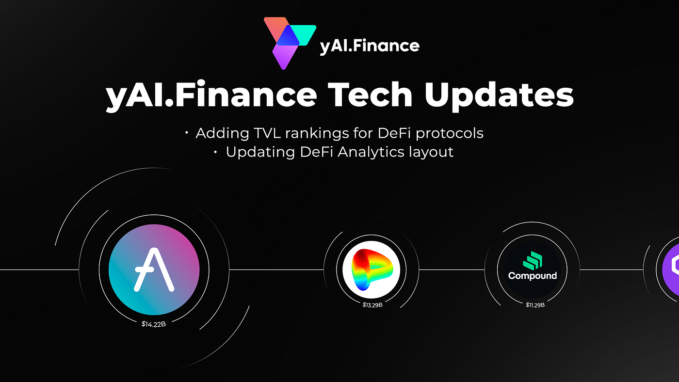 yAI.Finance Tech Update: Introducing Total Value Locked (TVL) rankings for  DeFi protocols and changes on DeFi Analytics layout | by Oraichain Labs |  Oraichain