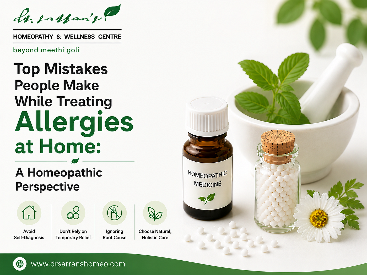 Top Mistakes People Make While Treating Allergies at Home: A Homeopathic Perspective