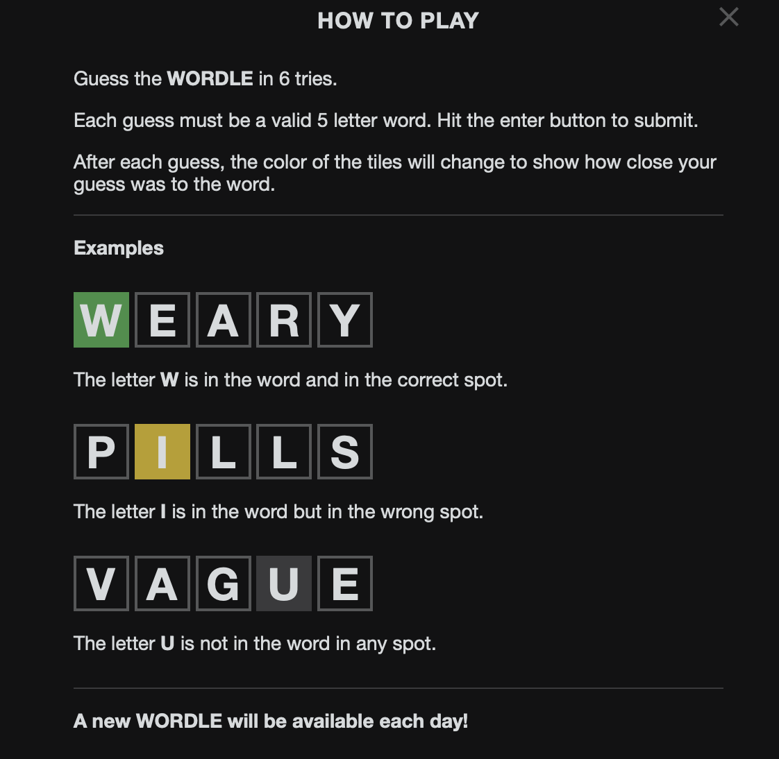 Play WORDLE, a Fun Daily Word Game