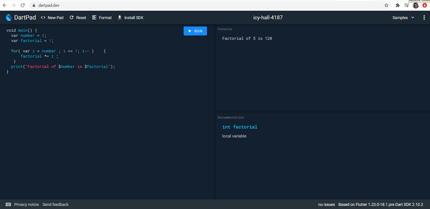 Dart Programming — Learning Loops | by Yogita Kumar | Level Up Coding