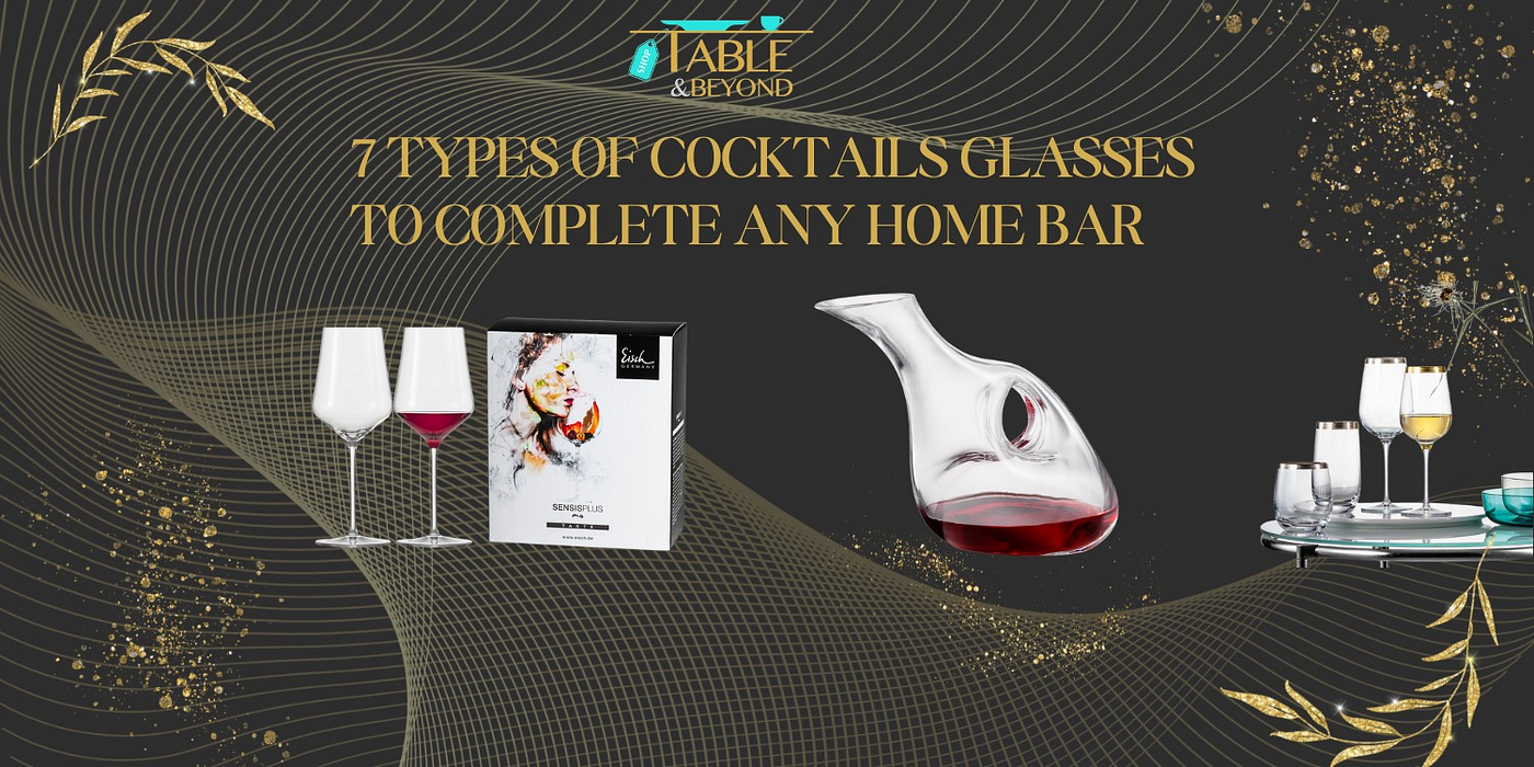 The 4 Cocktail Glasses Home Bars Need