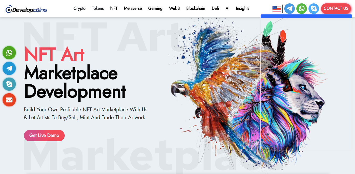 Top 10 NFT Art Marketplace Development Companies in 2023 | by  Thomsonrichard | Coinmonks | Medium