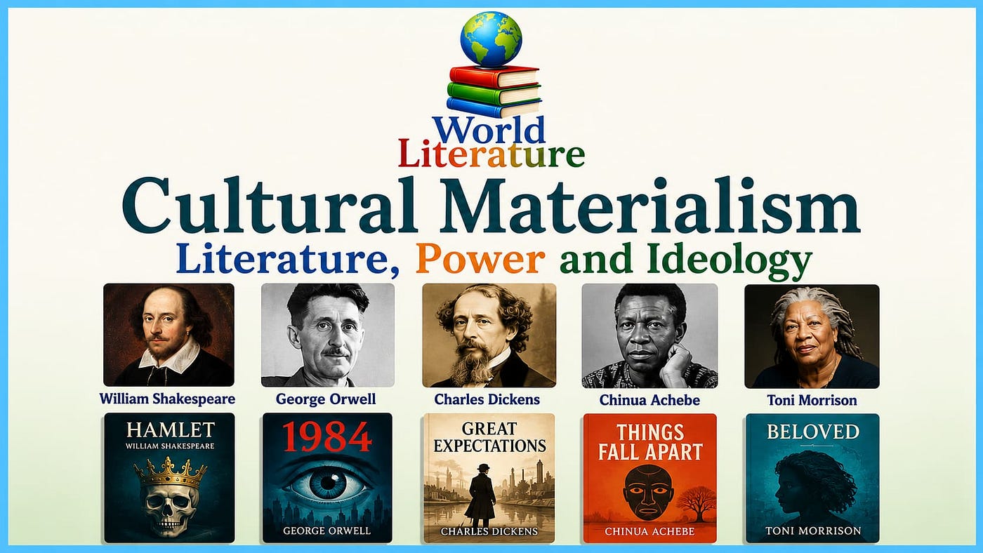 Cultural Materialism: How Literature Reflects Power and Ideology