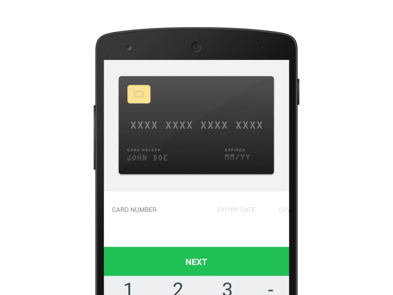 Credit Card Scanning