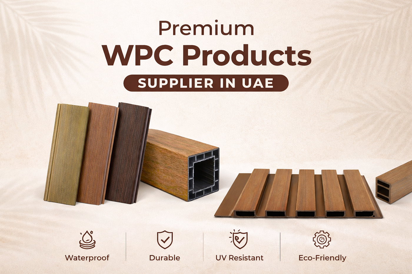 Premium WPC Products Supplier in UAE — Timber Mart
