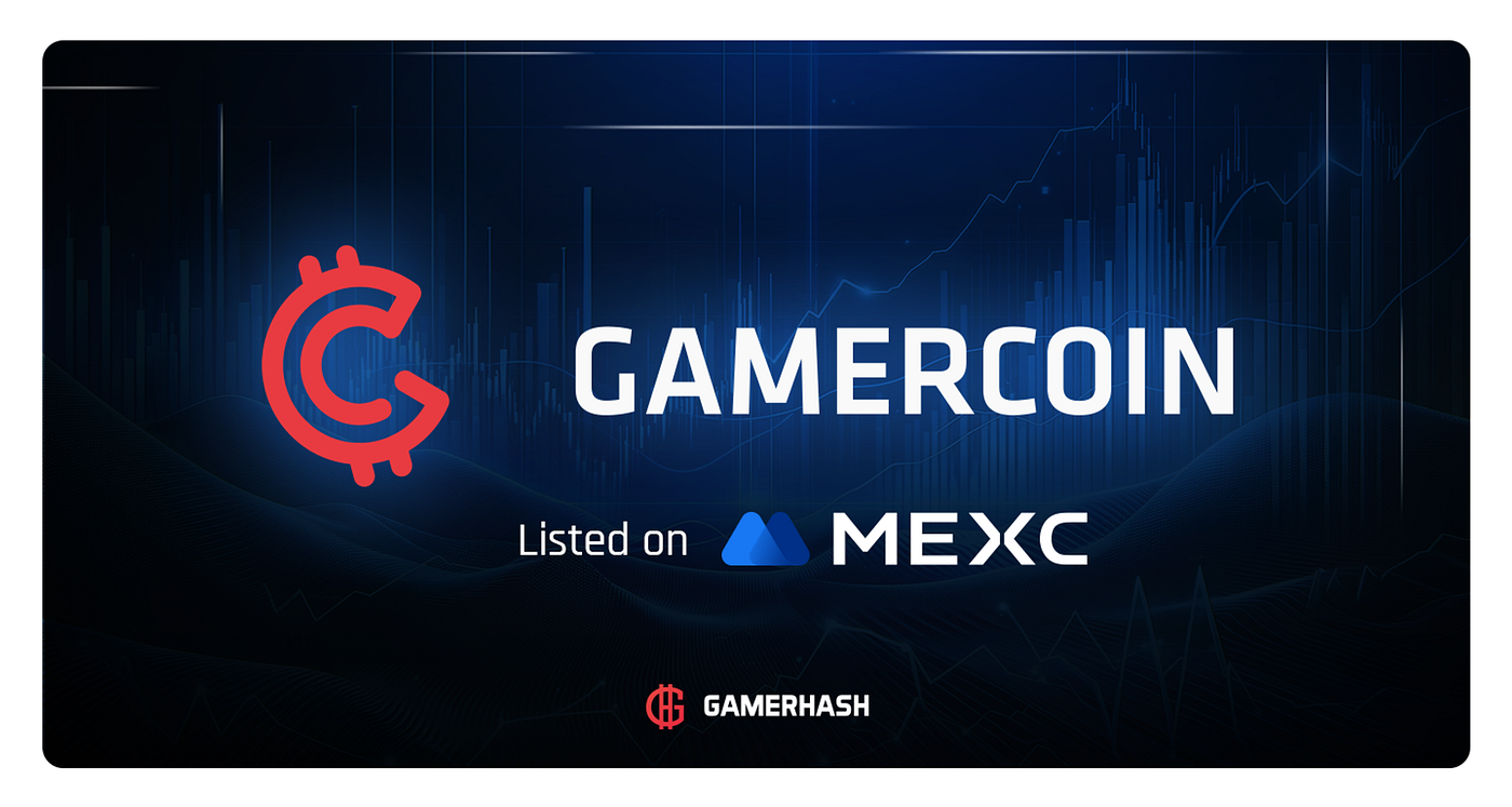 GamerCoin (GHX) Listed on MEXC Exchange | by GamerHash AI | GamerHash |  Medium