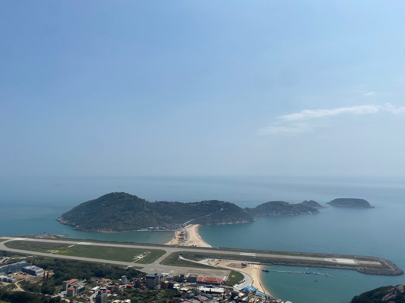 塘岐村、機場、沃后村以及螺山