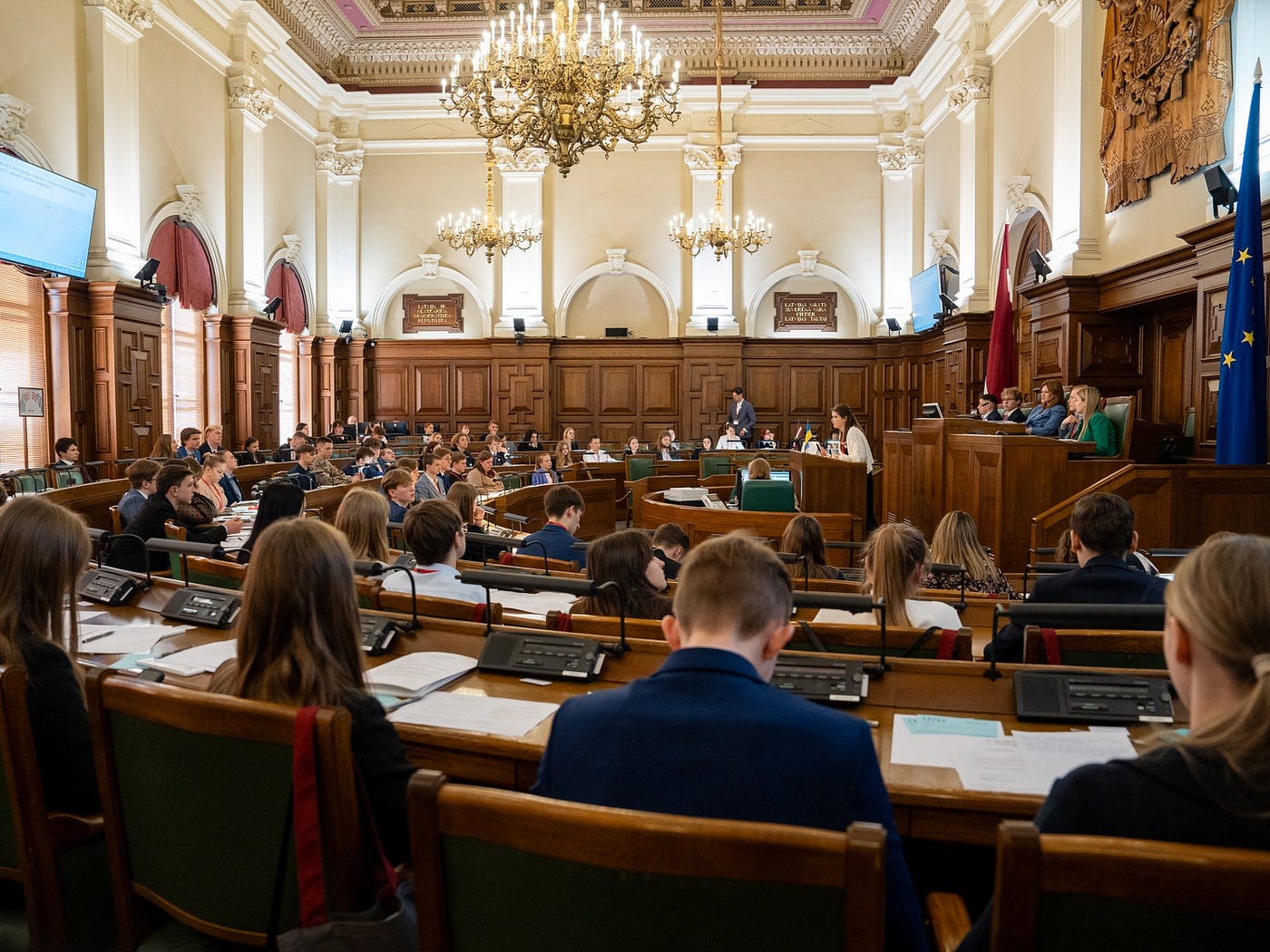 Foto: 11. Jauniešu Saeima