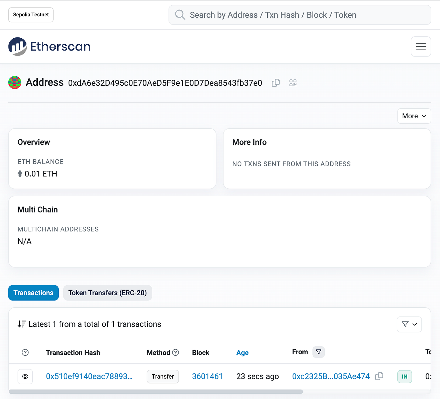 Connecting to the Ethereum Testnet using only web3.js and the console | by  Denis Avtsin | CoinsBench