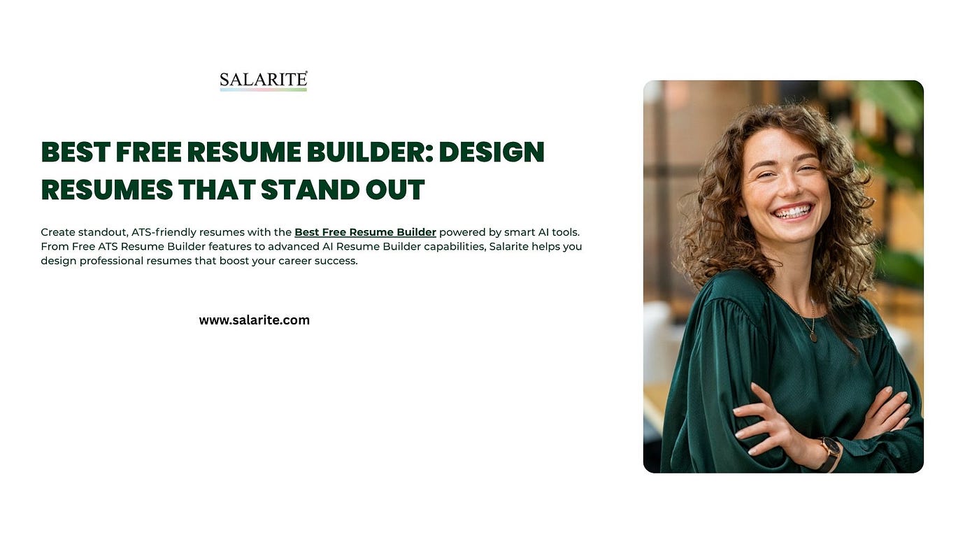 Best Free Resume Builder: Design Resumes That Stand Out