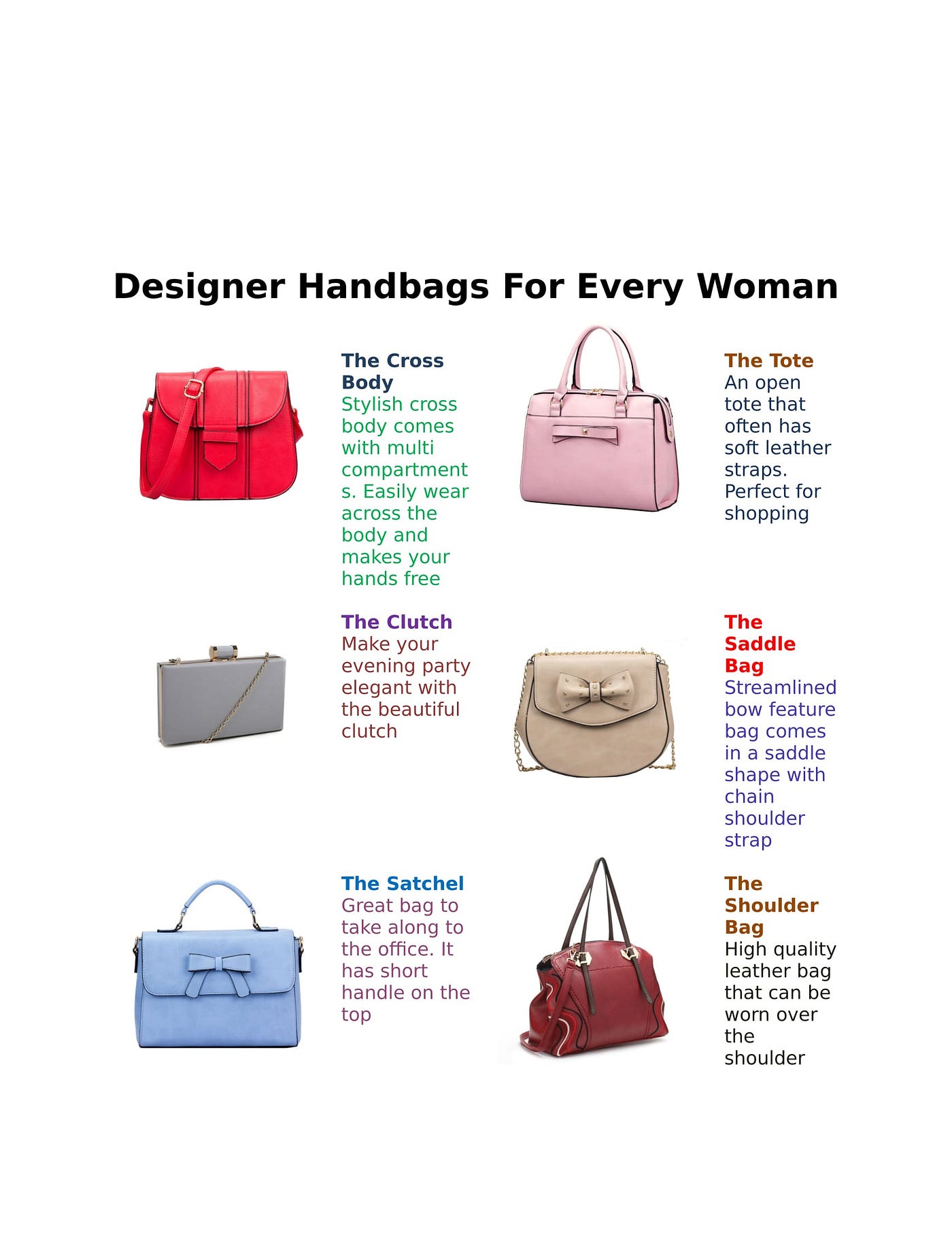 Must Have Handbags for Every Women, by Havebest