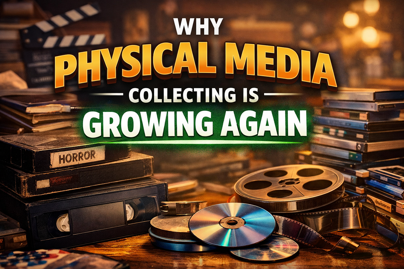 Why Physical Media Collecting Is Growing Again