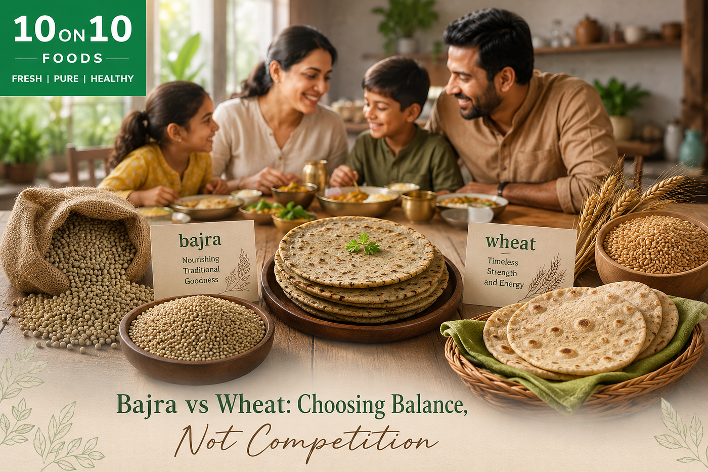 Bajra vs Wheat: Why Indian Families Are Returning to Traditional Grains