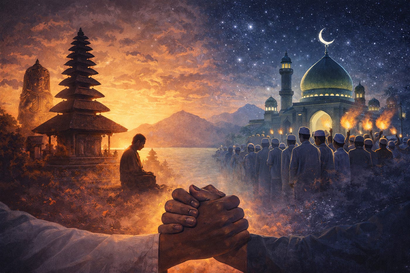 The Quiet Road of Tolerance: Between Nyepi and the Echo of Takbir