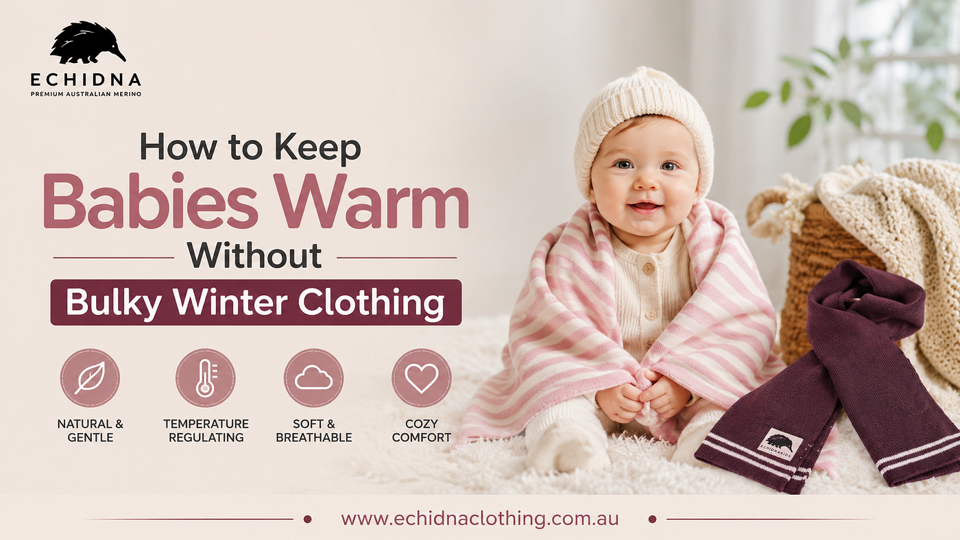 How to Keep Babies Warm Without Bulky Winter Clothing