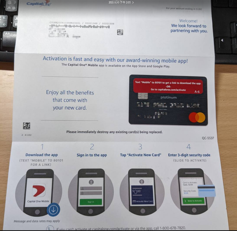 第一張美國信用卡— Capital One Secured Card💳 - ALLEN - Medium