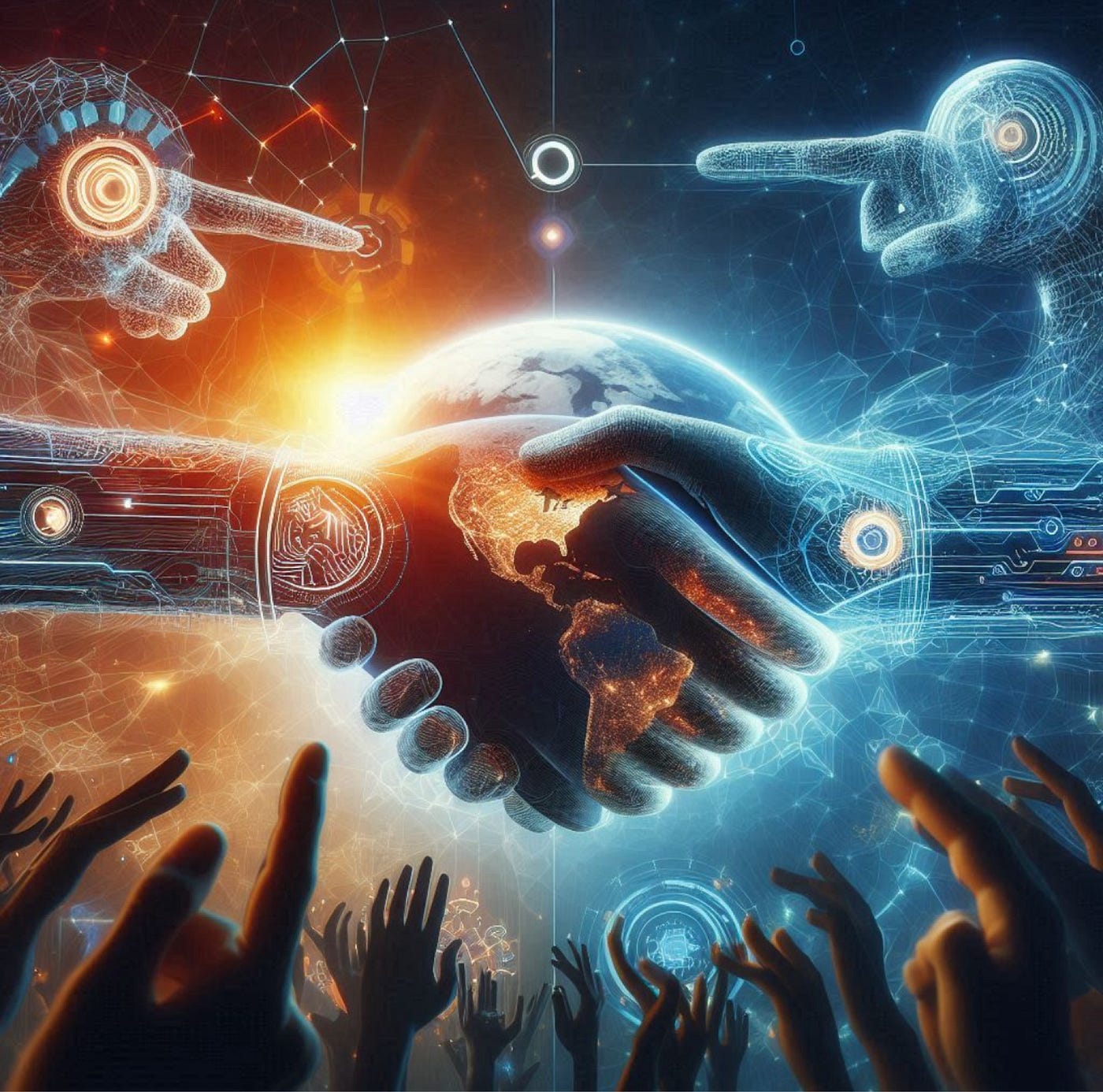 global collaboration AI development