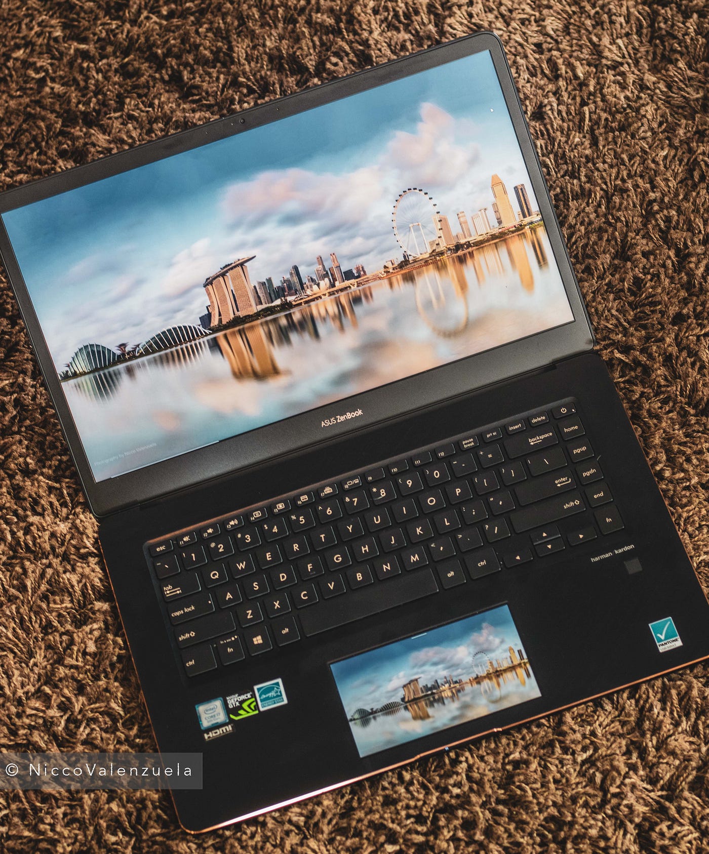 A Photographer's take: On the new Asus Zenbook Pro 15 inch laptop (UX580G)  | by Nicco Valenzuela | Medium