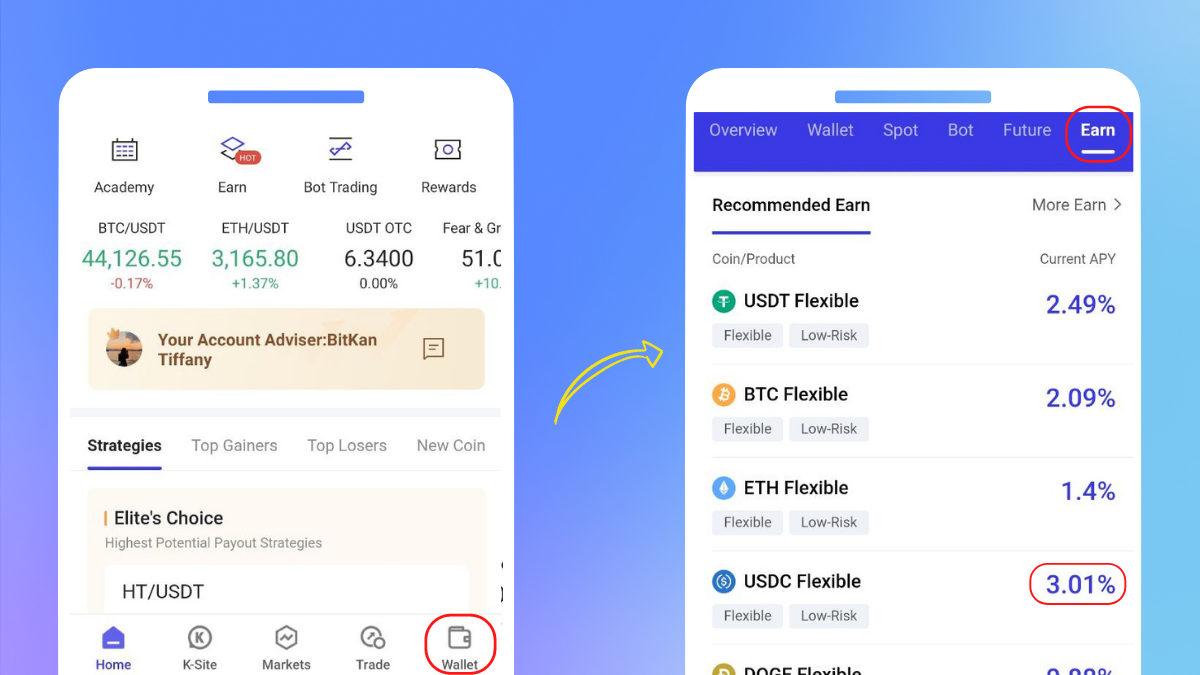 BitKan Earn Enables You To Earn Passive Interest Up To 40% Bonus APY on  Cryptocurrencies | by BitKan | BitKan Hub | Medium