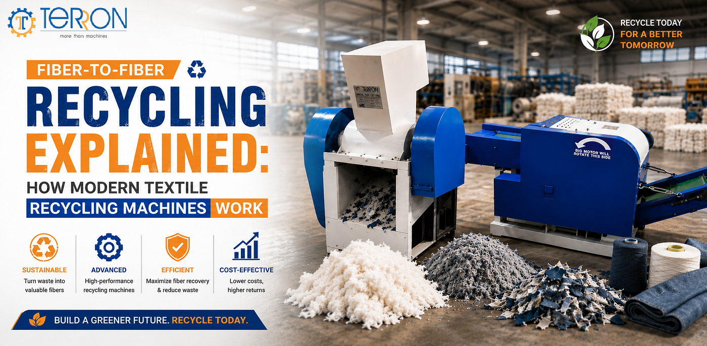 Fiber-to-Fiber Recycling Explained: How Modern Textile Recycling Machines Work