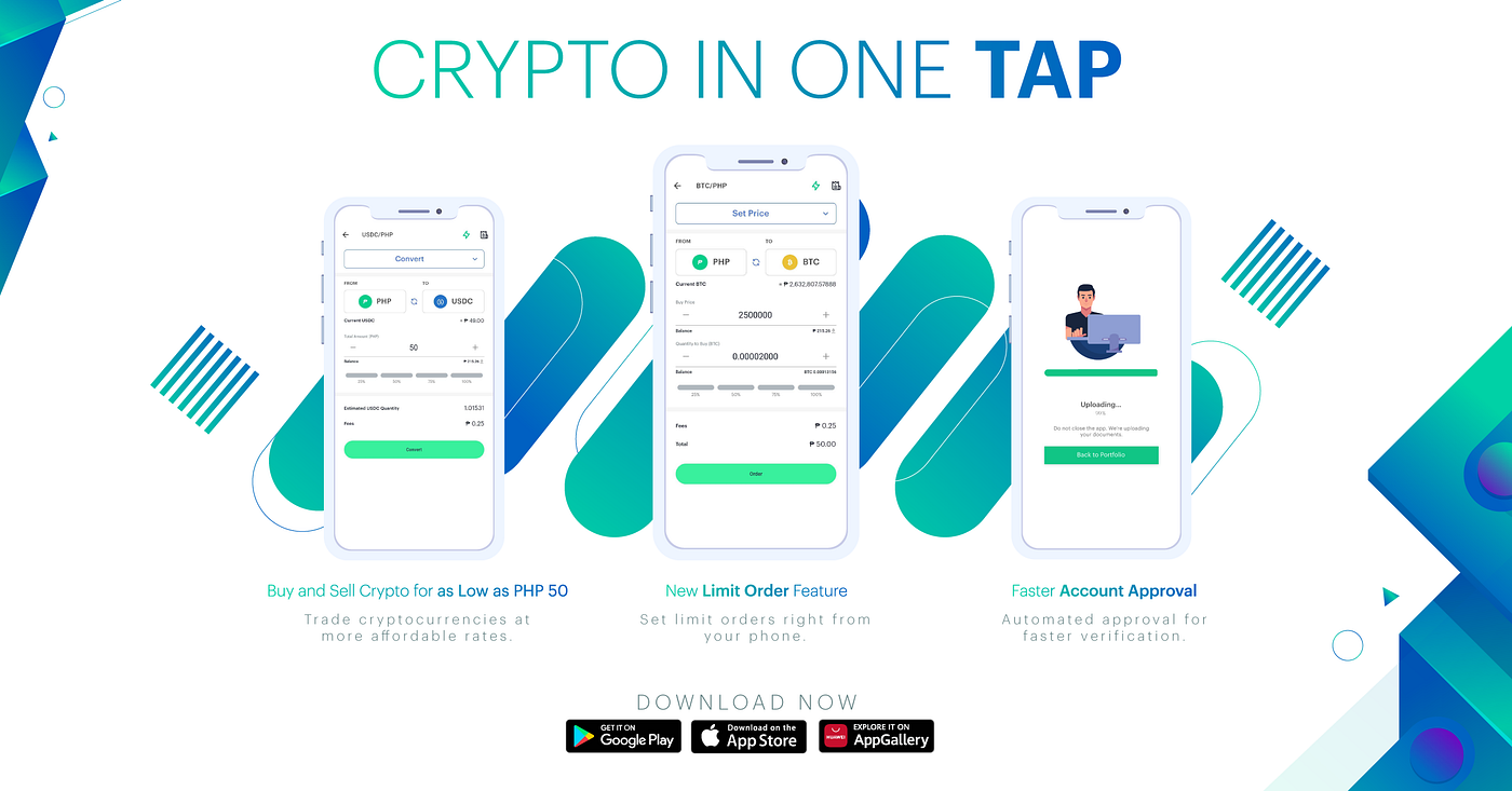 PDAX #CryptoInOneTap Campaign Introduces New In-App Limit Feature and More  | by Izobelle | PDAX | Medium