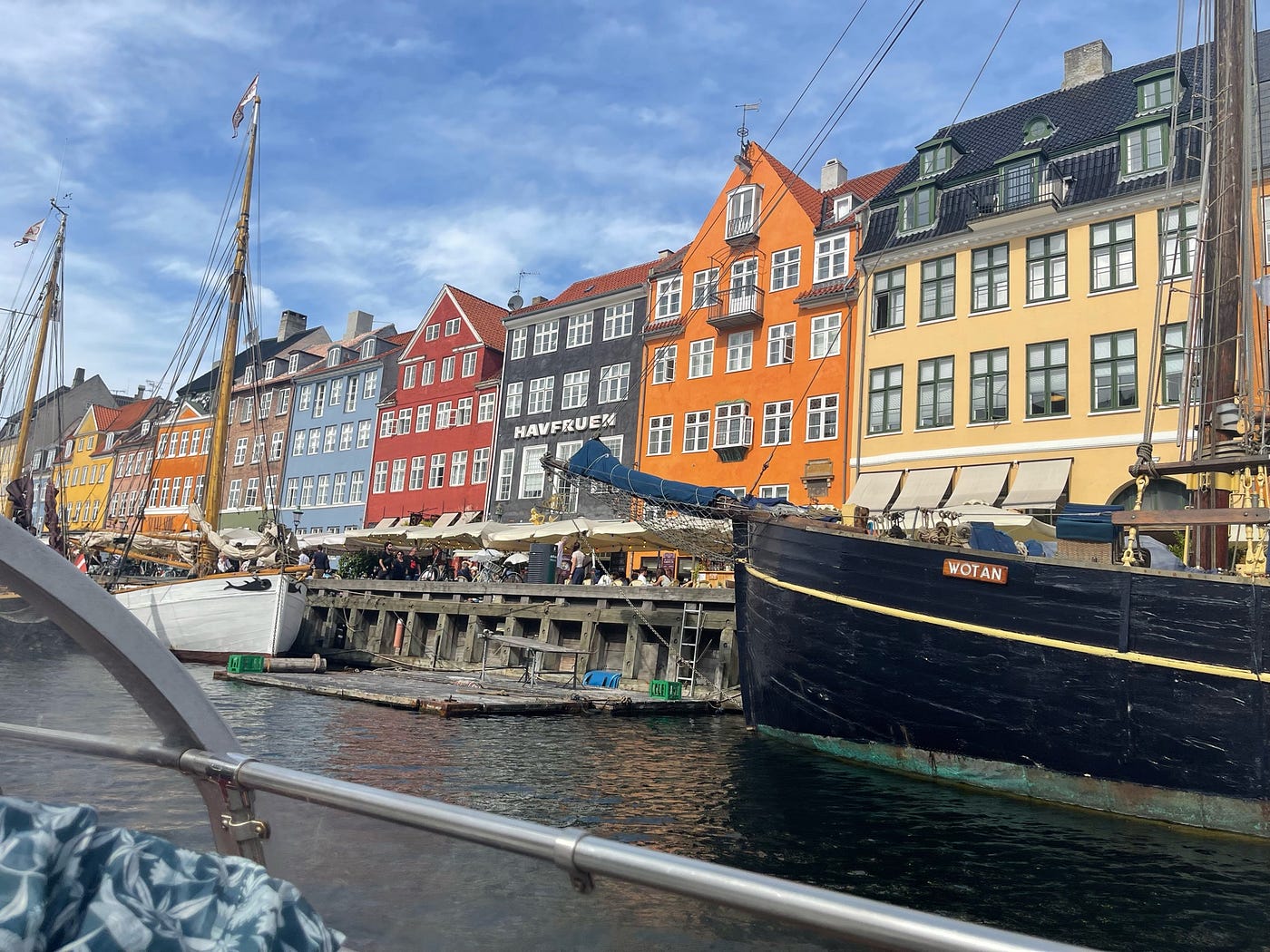 The Colorful Houses of Copenhagen