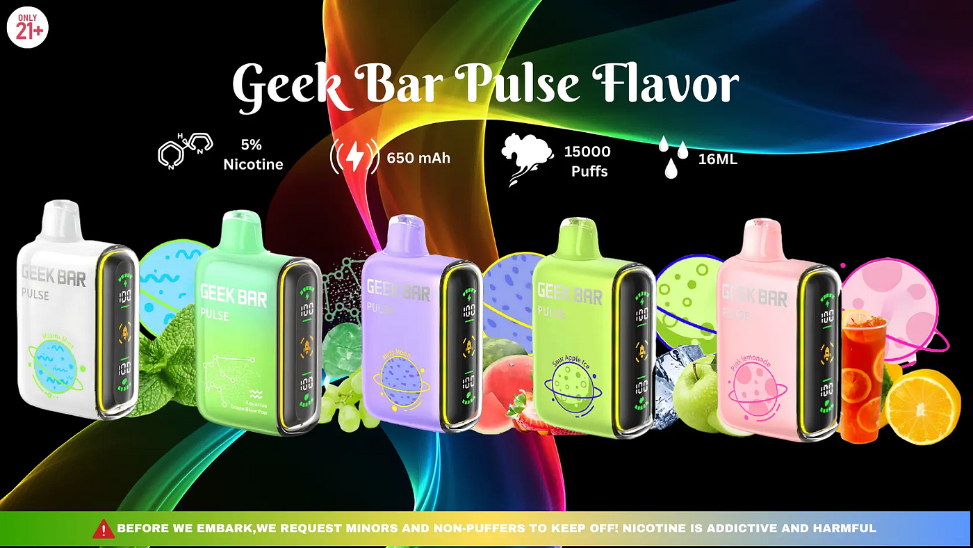 what flavor is the aquarius geek bar Geek Bar Pulse X Vape 25k - Lemon Heads main image 1
