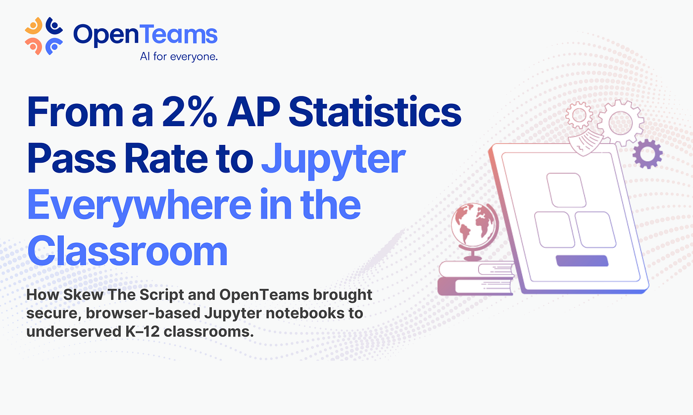 From a 2% AP Statistics Pass Rate to Jupyter Everywhere in the Classroom