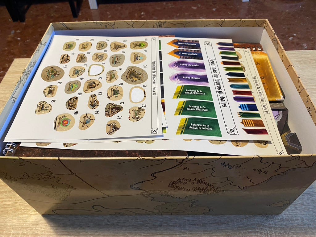 How to organize Gloomhaven the inexpensive way! 
