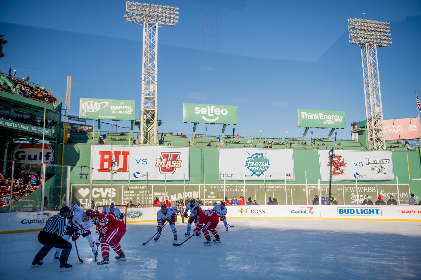 The NHL is about to move into Fenway Park. Here's a look at how it