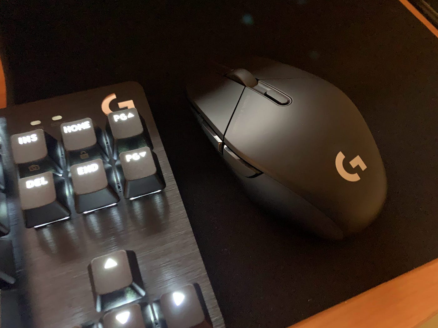 My Oddball Logitech Gaming Setup. Putting my mouth where my mouth is | by  Alex Rowe | Medium