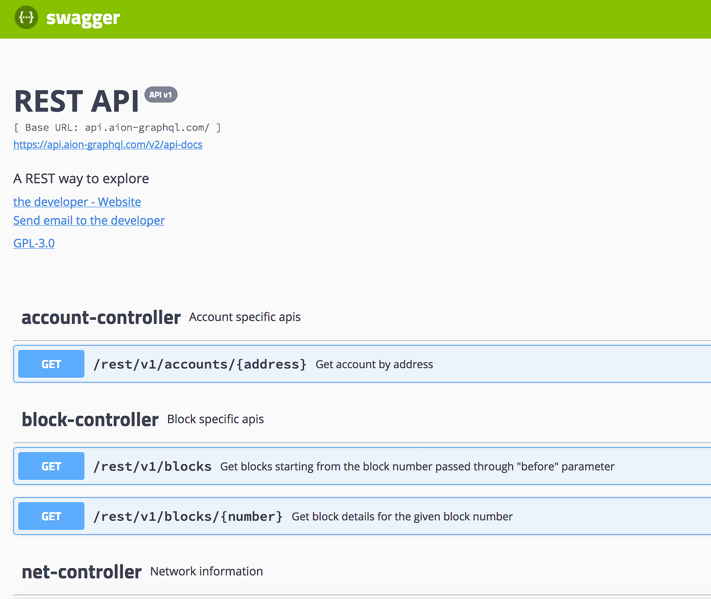 Access AION through REST API — AION GraphQL now supports REST APIs | by  Satya | Medium