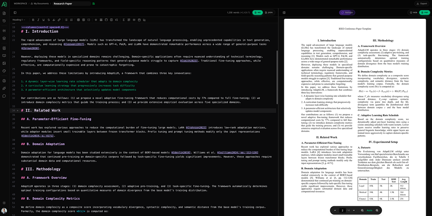 How to Write an Academic Paper in Markdown and Skip learning Latex (Citations, Figures, and more)