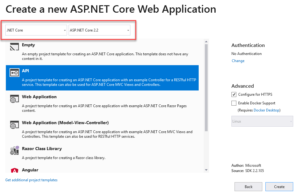 Deploying an Angular 8 Application with Web API ASP.NET Core 2.2 -  CodeProject